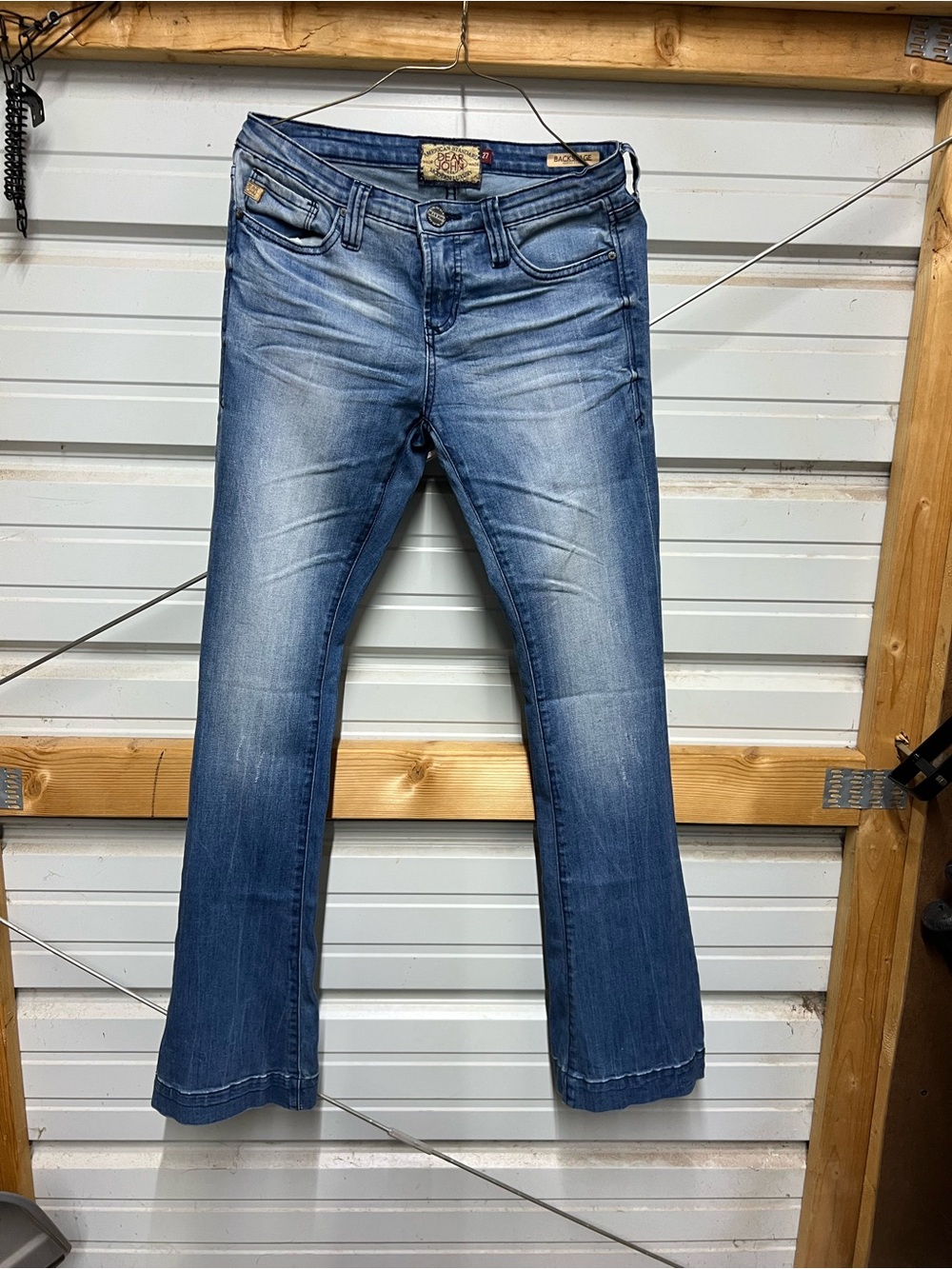 Dear John Medium Blue Bootcut Jeans Womens